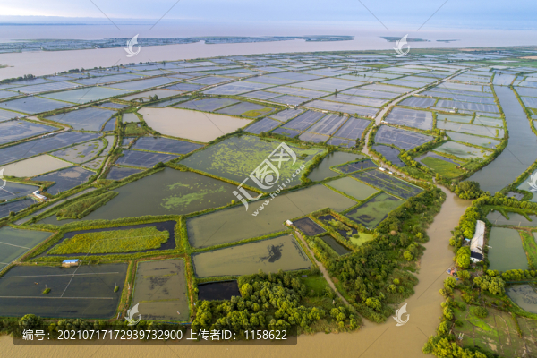 淮河入洪澤湖口風(fēng)光
