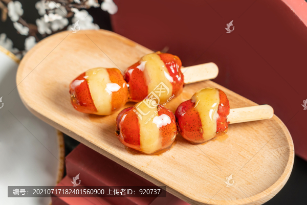 蓮蓉夾心糖葫蘆