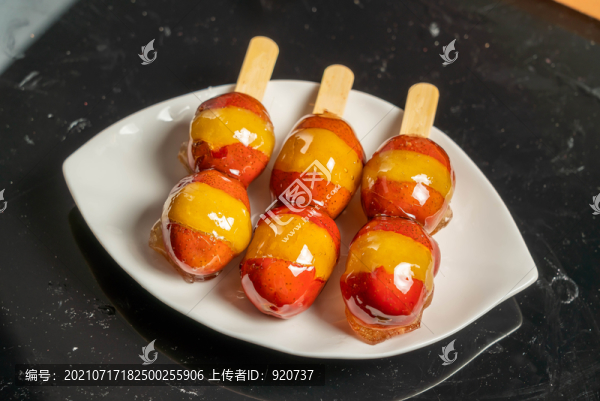 蓮蓉夾心糖葫蘆