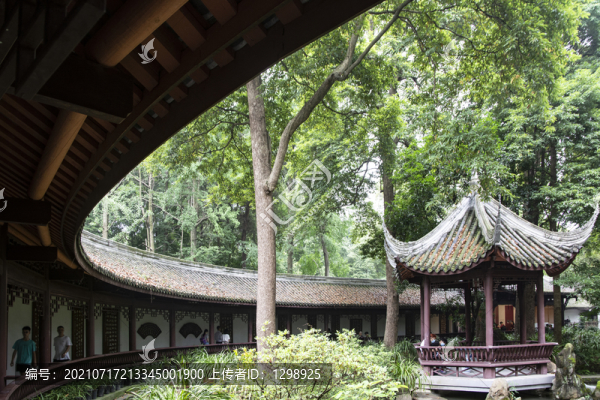 成都杜甫草堂園林景觀