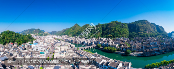 貴州省鎮(zhèn)遠古鎮(zhèn)風光