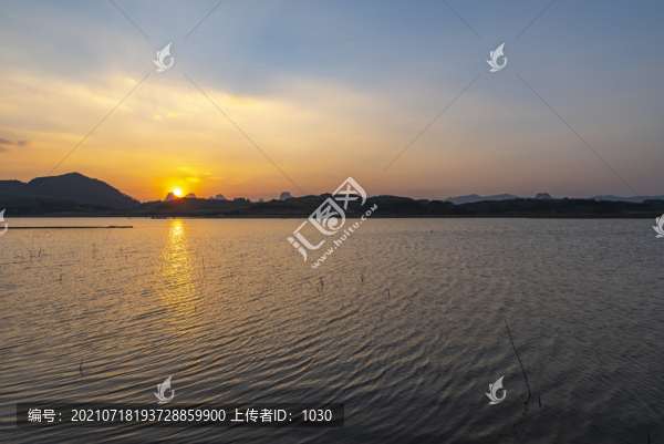 落日余暉