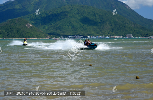 海上沖浪度假