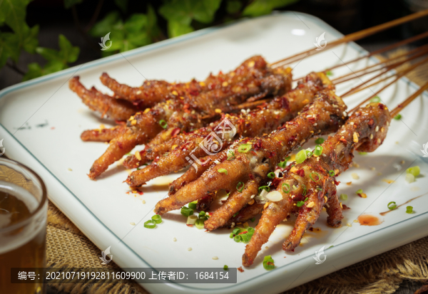 烤串鳳爪