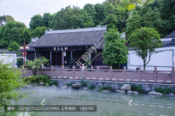 杜甫草堂室外空氣凈化系統(tǒng)霧森