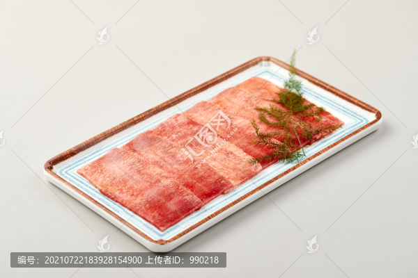 薄切牛舌