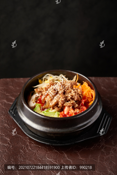 肥牛拌飯