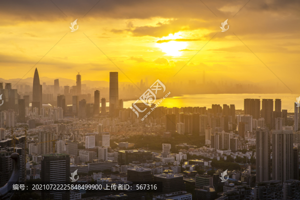 深圳灣日出