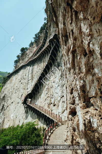 綿山云峰寺棧道