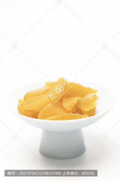 果脯黃桃干