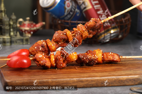 菠蘿雞肉大串