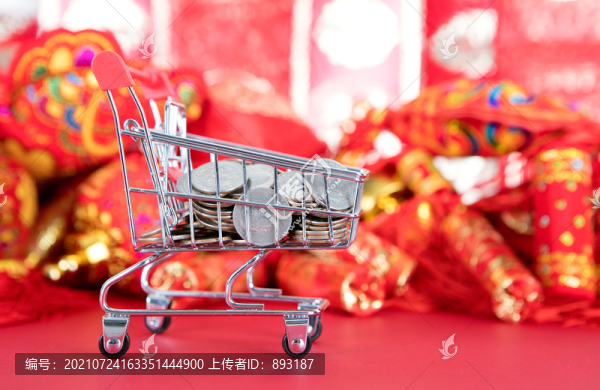 春節(jié)購物概念