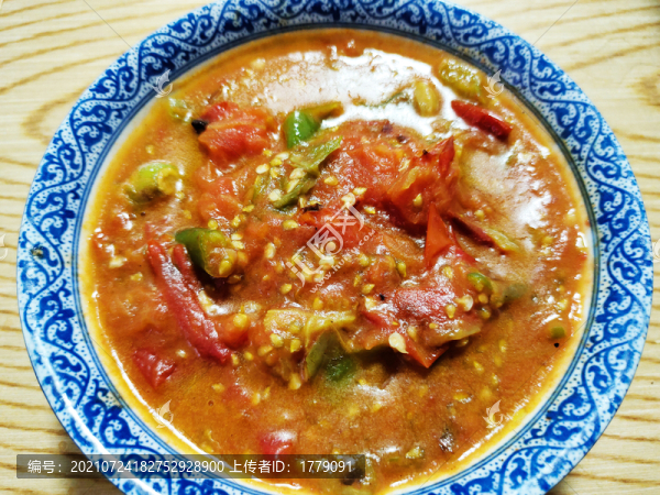 小辣椒炒西紅柿