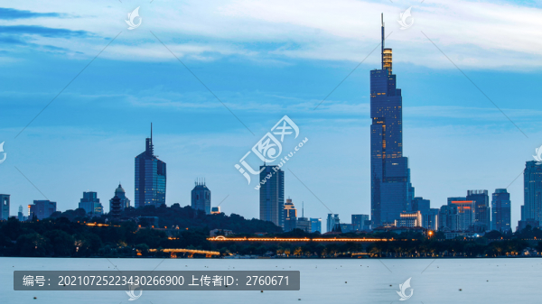 夏季玄武湖