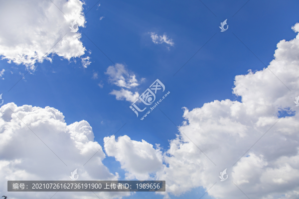 藍天白云