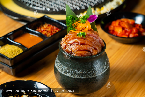 腌制豬排肉