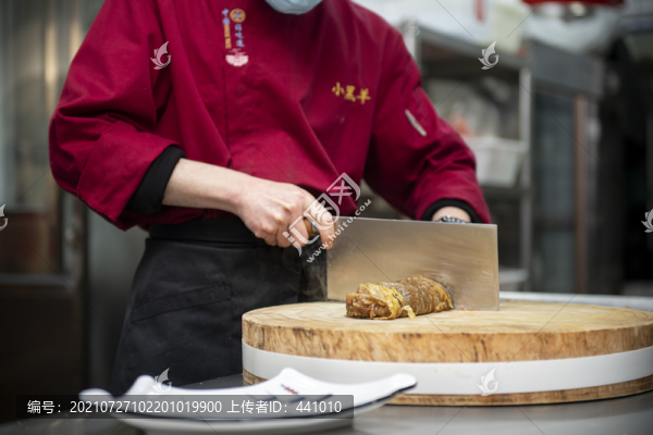 羊肉卷煎