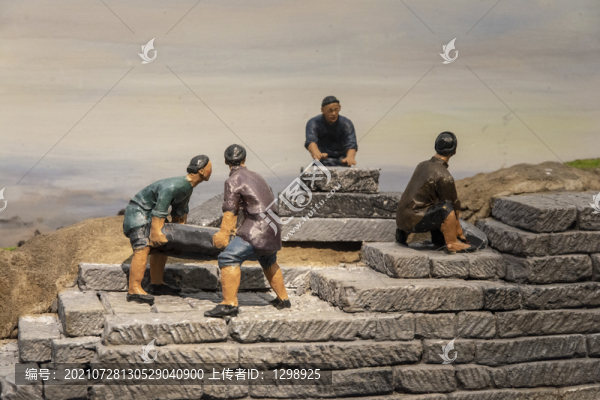 古代工程建設(shè)場景
