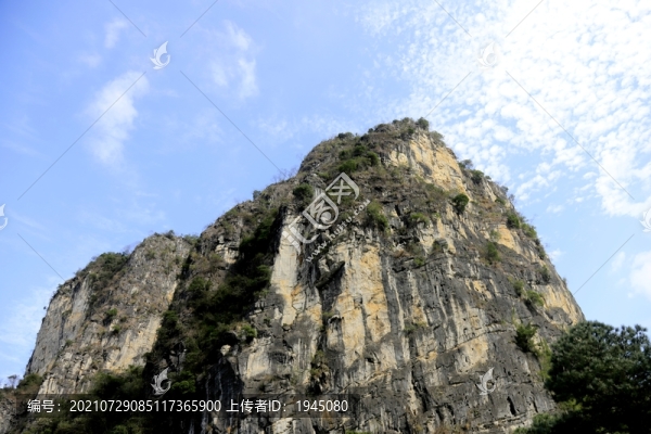 英西峰林的山峰