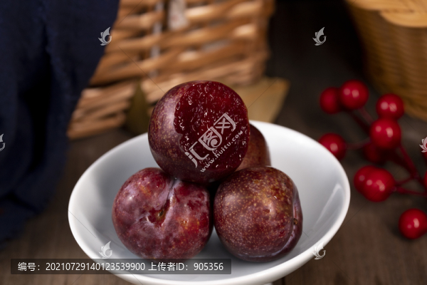 三華銀飛紅心李子