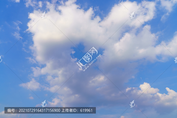 天空藍(lán)天白云