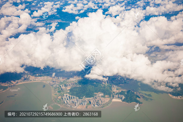珠海情侶北路飛機(jī)航拍