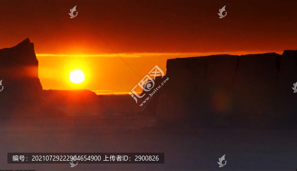 大漠孤煙直A落日