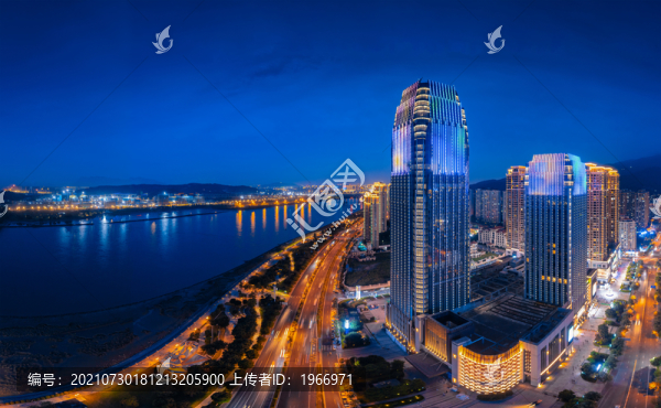 福州三江口城市風(fēng)光