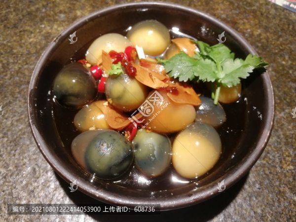 涼拌虎皮鵪鶉蛋