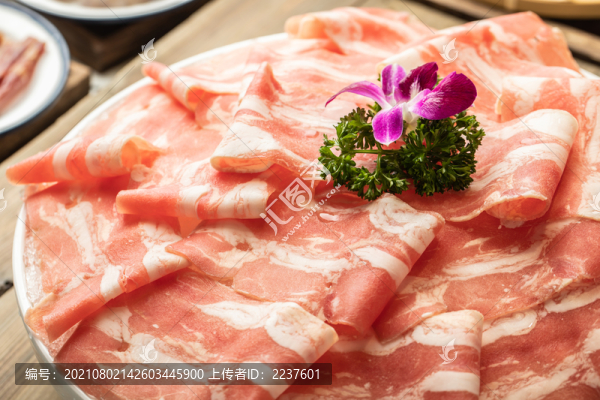 火鍋食材肥牛卷