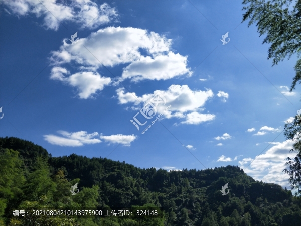 山林藍天