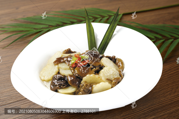 黃蘑土豆片