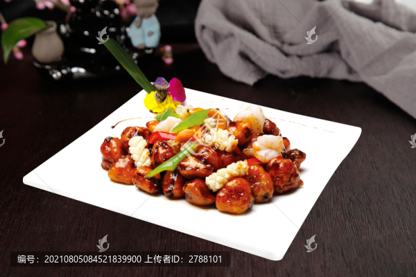 三鮮燒香菇