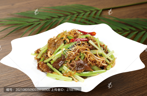 芹菜土豆絲
