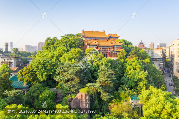 航拍衡陽(yáng)回雁峰