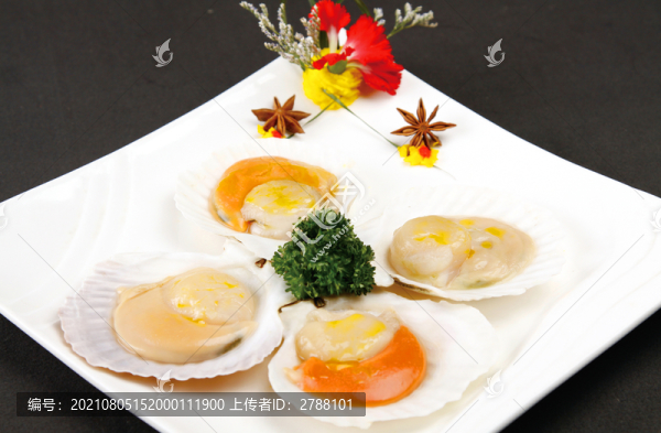 蒜香扇貝