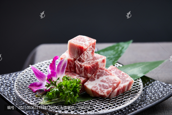 雪花牛肉塊燒小排