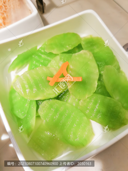 萵筍片