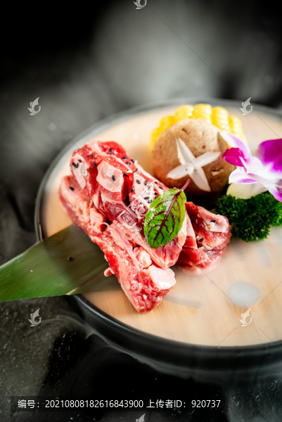 炭烤原味牛肋條