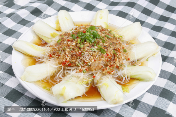 蒜蓉粉絲娃娃菜