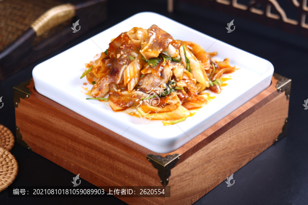 香菜拌耳片