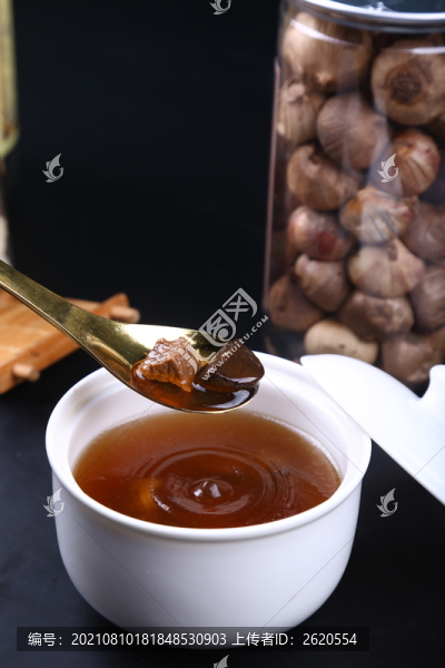 黑蒜牛排湯