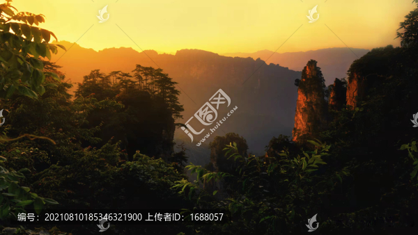 名山日出