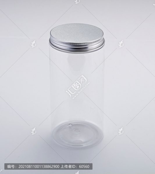 鋁蓋奶茶瓶塑料瓶透明廣口瓶