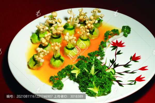 白菜金針菇