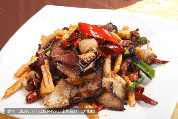 脆筍臘肉