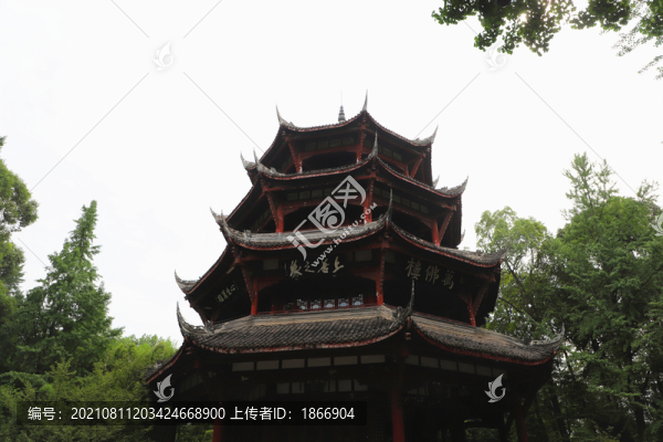 杜甫草堂萬佛樓