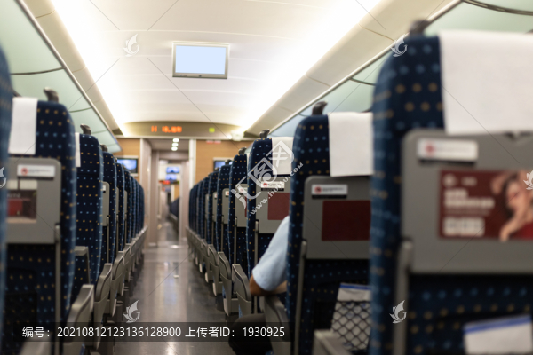 高鐵動(dòng)車(chē)空座位
