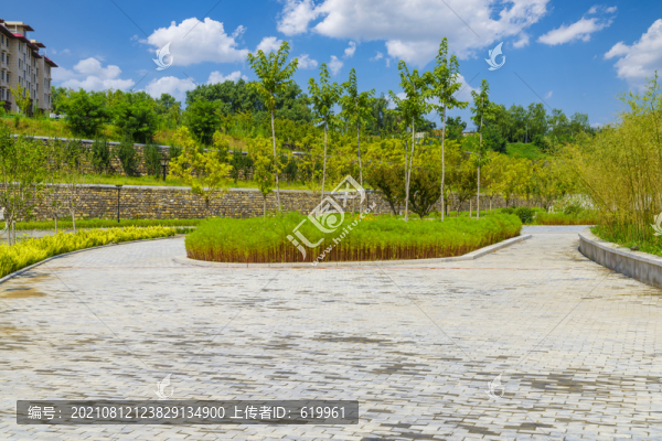 青磚路面公園