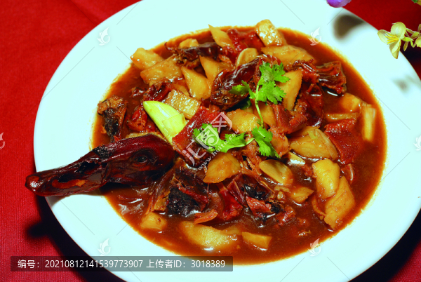 小土豆燒野鴨
